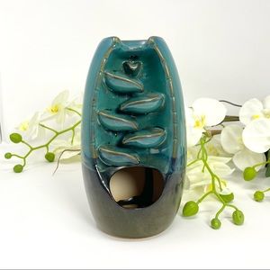 Incense Waterfall Ceramic burner back-flow home decor aromatherapy healing